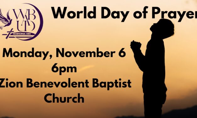 World Day of Prayer Service – November 6, 2023